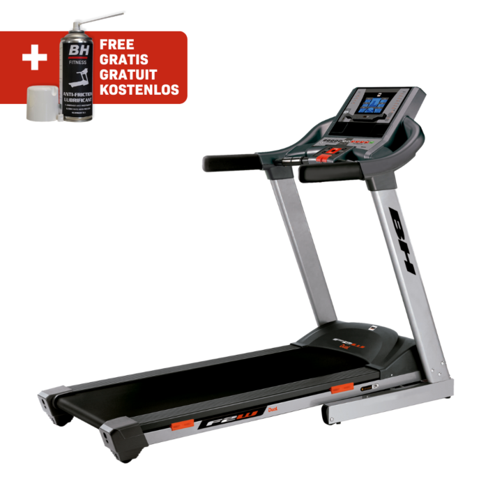 BH Fitness TR200 Tapis Roulant Pieghevole Bluetooth - 18 Km/h, Inclinazione 15 Livelli, 8 Programmi - 3